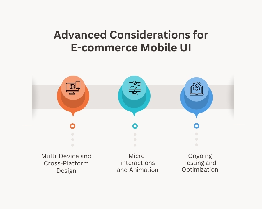 Advanced Considerations for E-commerce Mobile UI